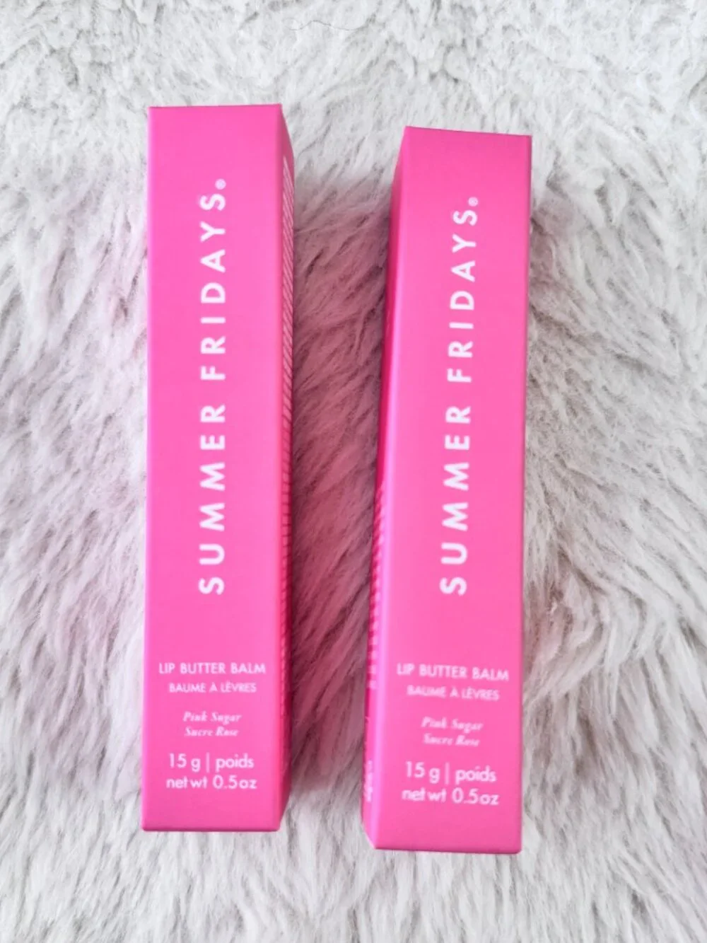 3pack/ Pink Sugar /Summer Fridays Lip Butter Balm Conditioning Lip Mask